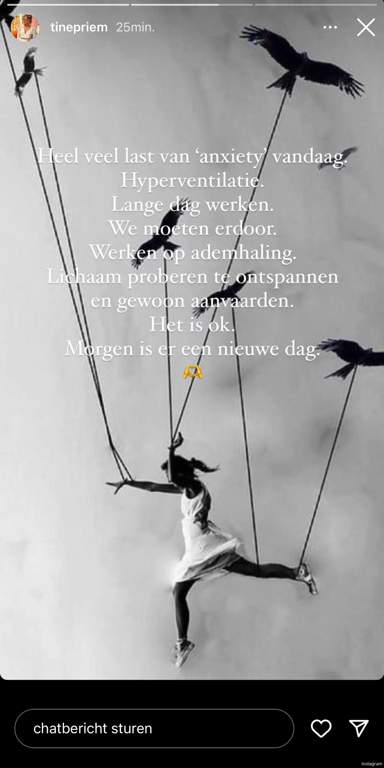 Bron: Instagramverhaal