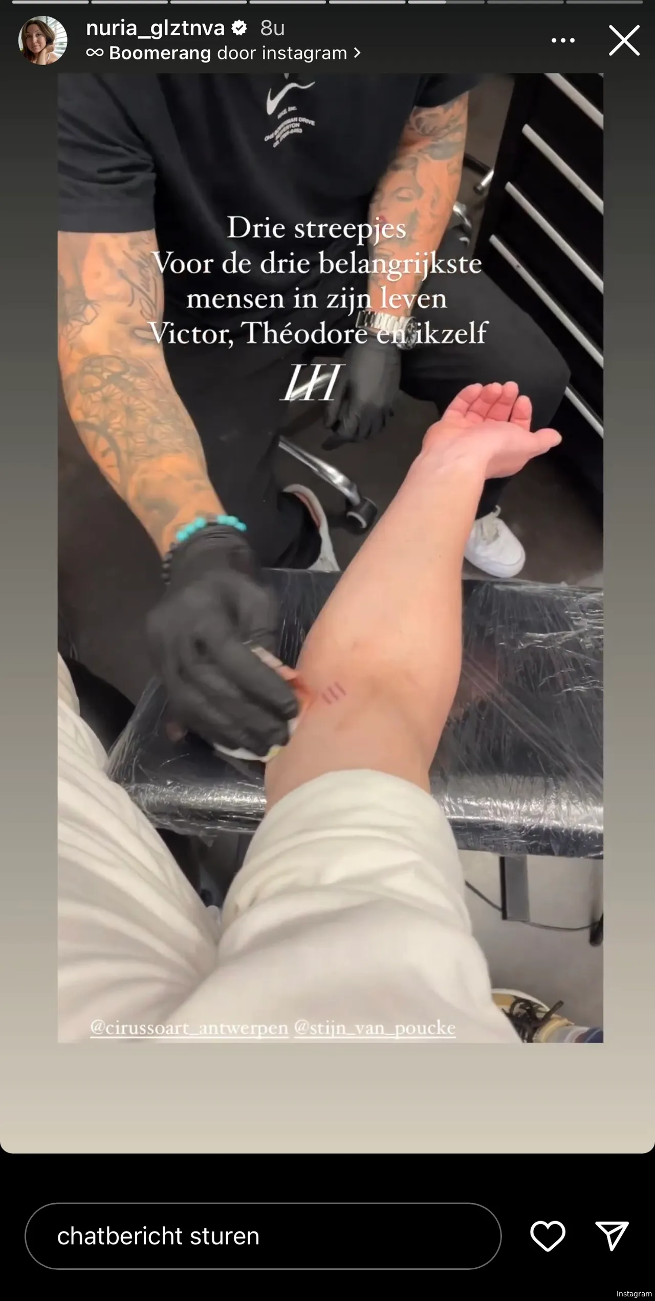 Bron: Instagramverhaal