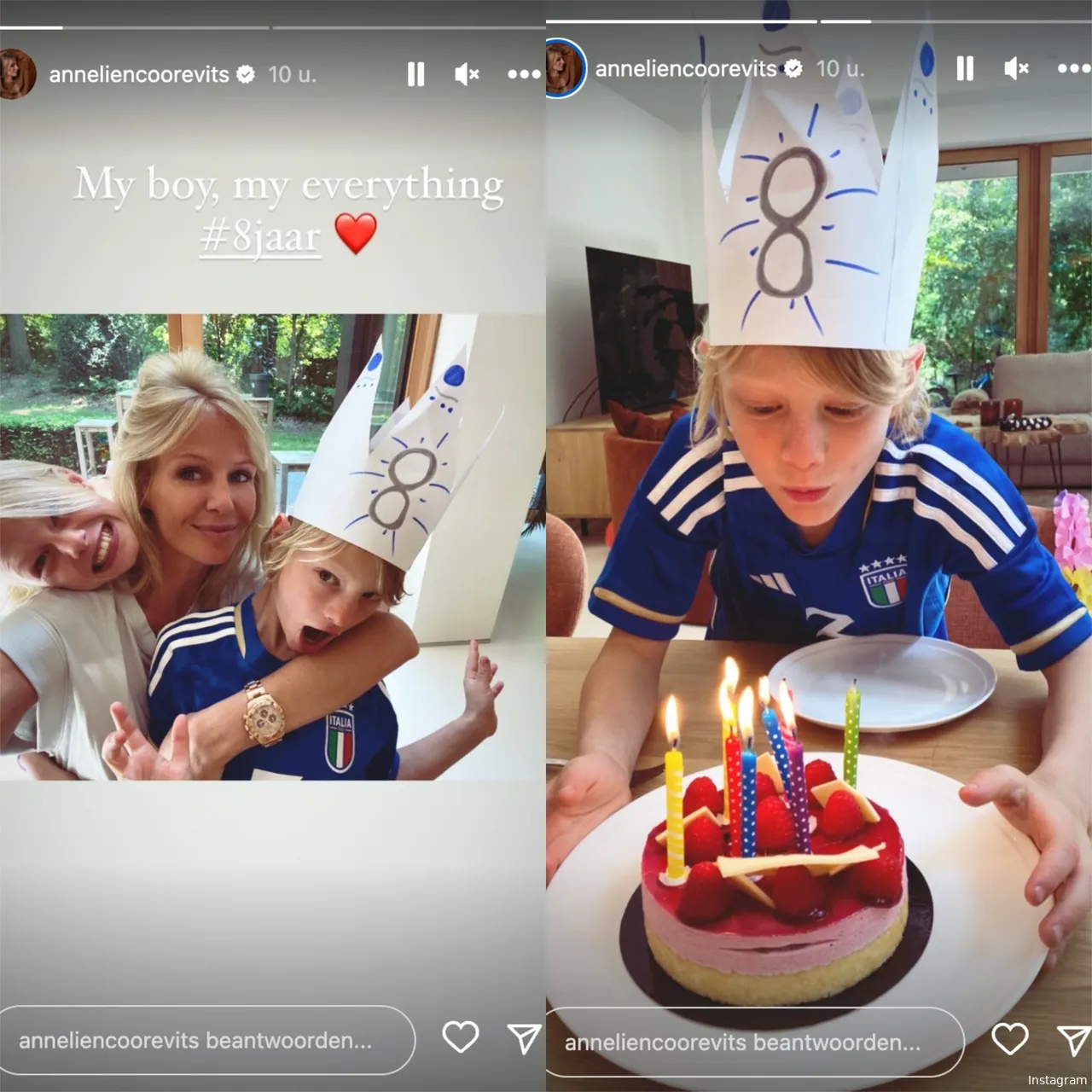 Bron: Instagram Stories (@anneliencoorevits)
