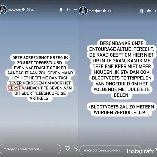 Bron: Instagram Stories