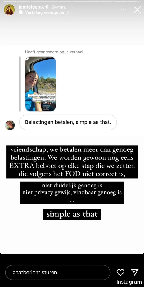 Bron: Instagramverhaal