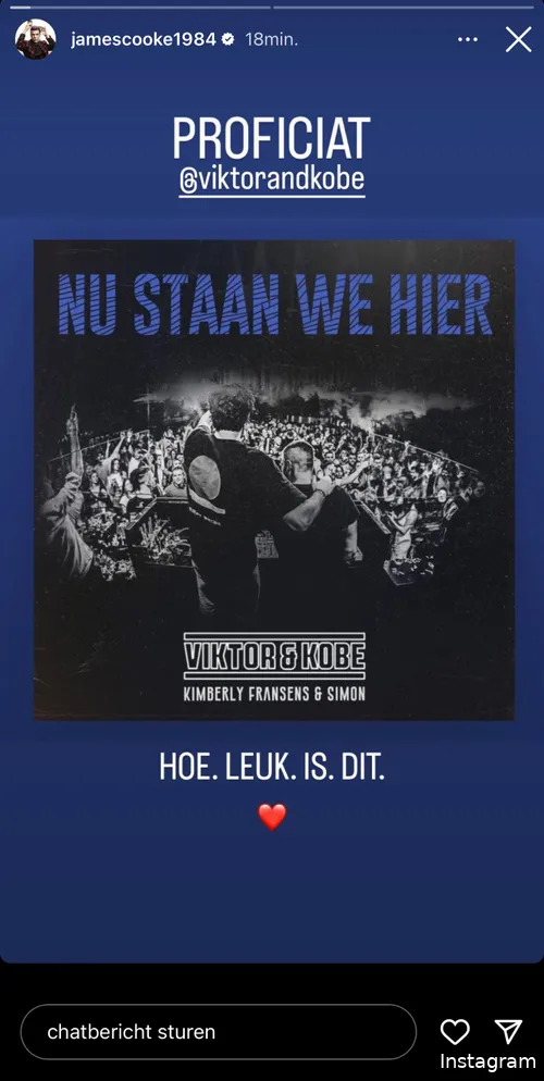 Bron: Instagramverhaal