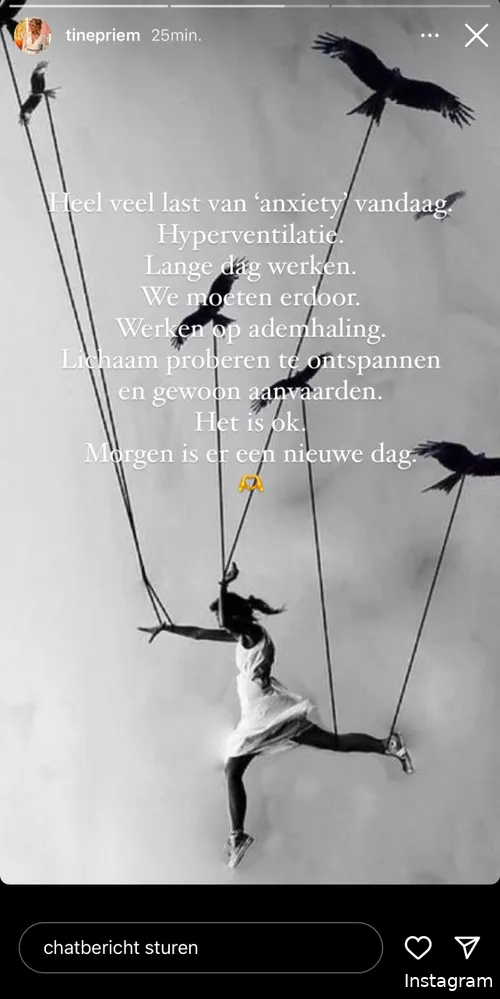 Bron: Instagramverhaal