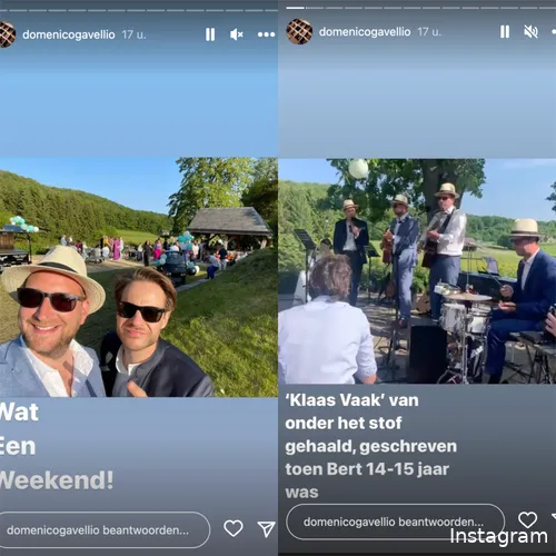 Bron: Instagram Stories (@domenicogavellio)