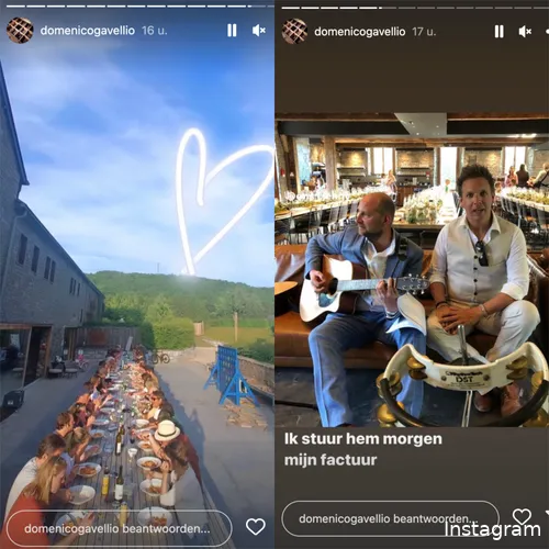 Bron: Instagram Stories (@domenicogavellio)