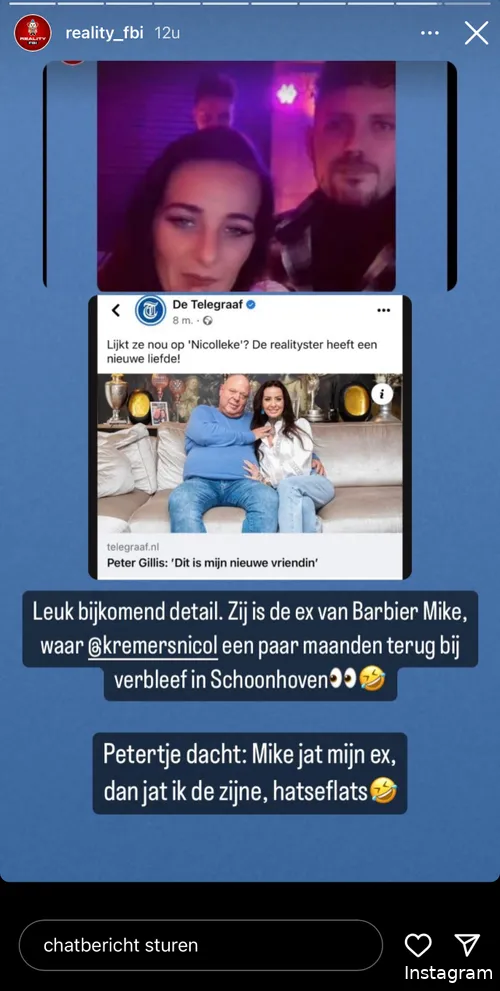 Bron: Instagramverhaal