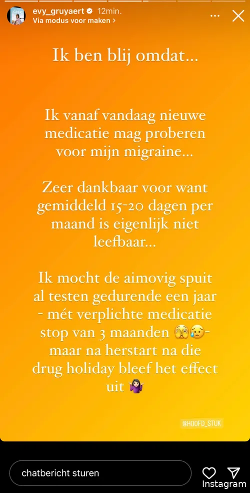 Bron: Instagramverhaal