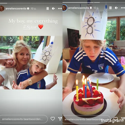 Bron: Instagram Stories (@anneliencoorevits)