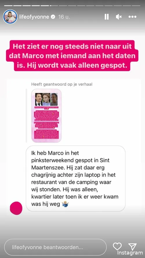 Bron: Instagram Stories (@lifeofyvonne)