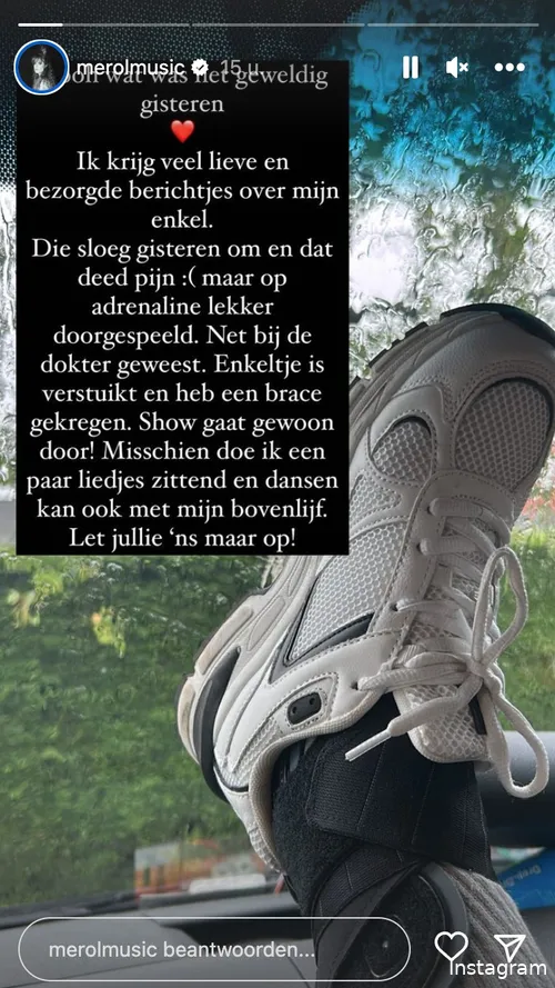 Bron: Instagram Stories (@merolmusic)