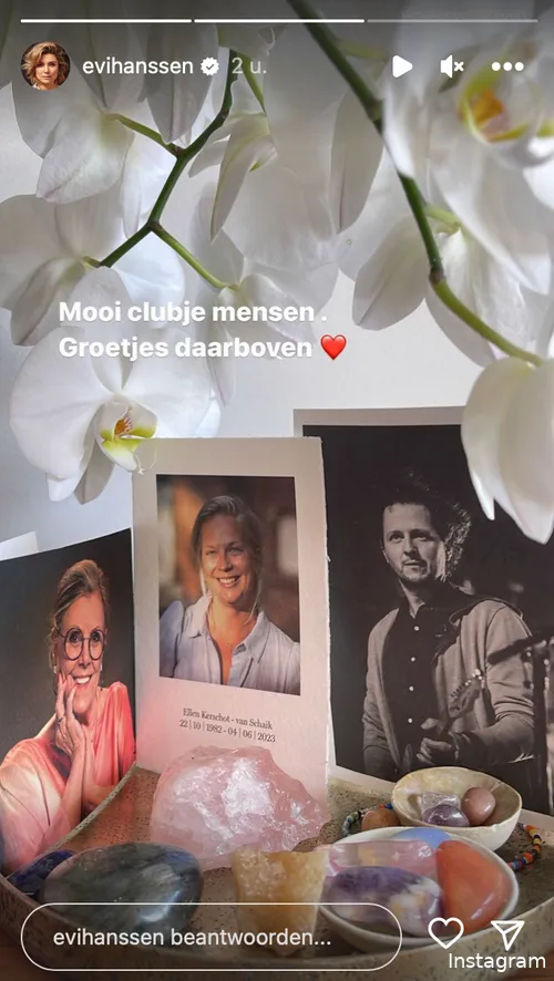 Bron: Instagram Stories (@evihanssen)