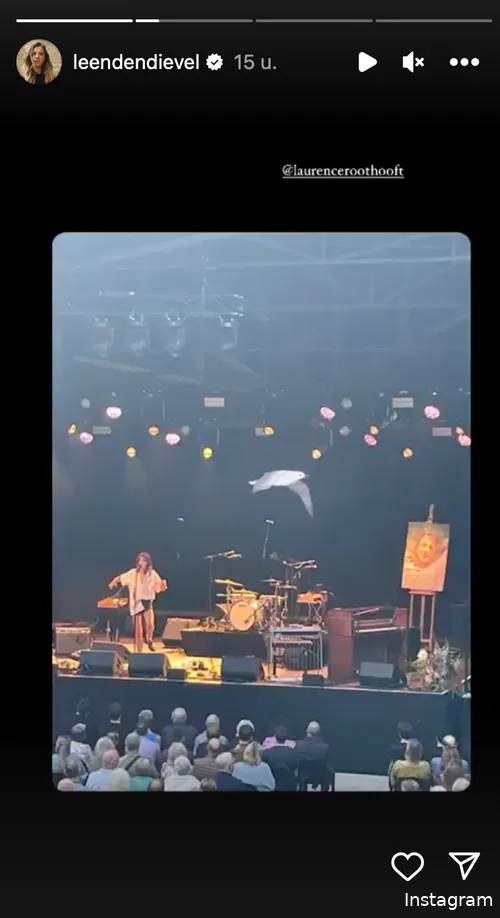 Bron: Instagram Stories (@leendendievel)