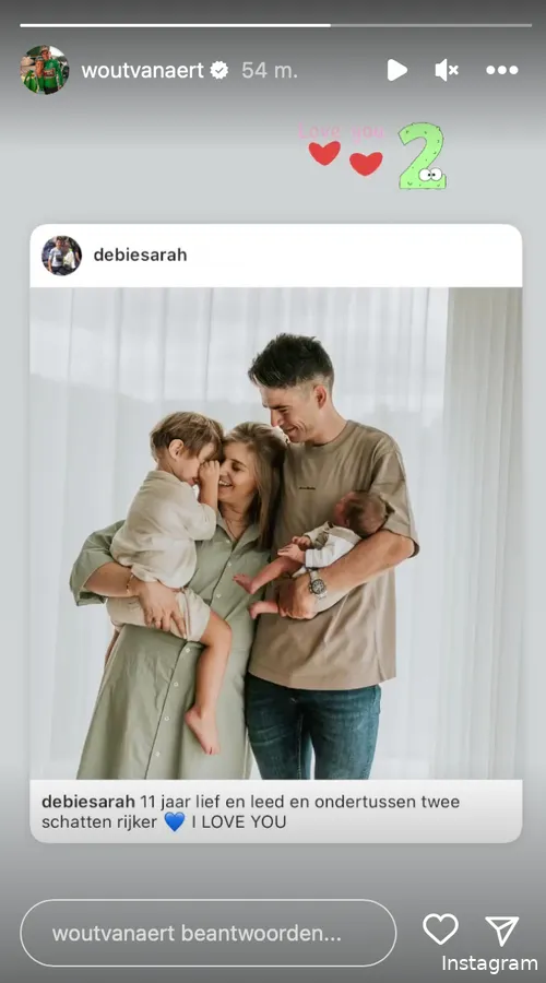 Instagram Stories (@woutvanaert)