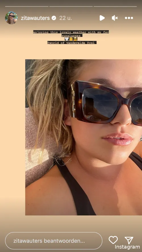 Bron: Instagram Stories (@zitawauters)