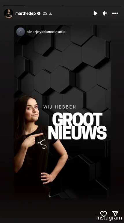 Instagram Stories (@marthedep)