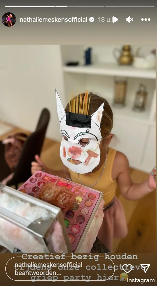 Instagram Stories (@nathaliemeskensofficial)
