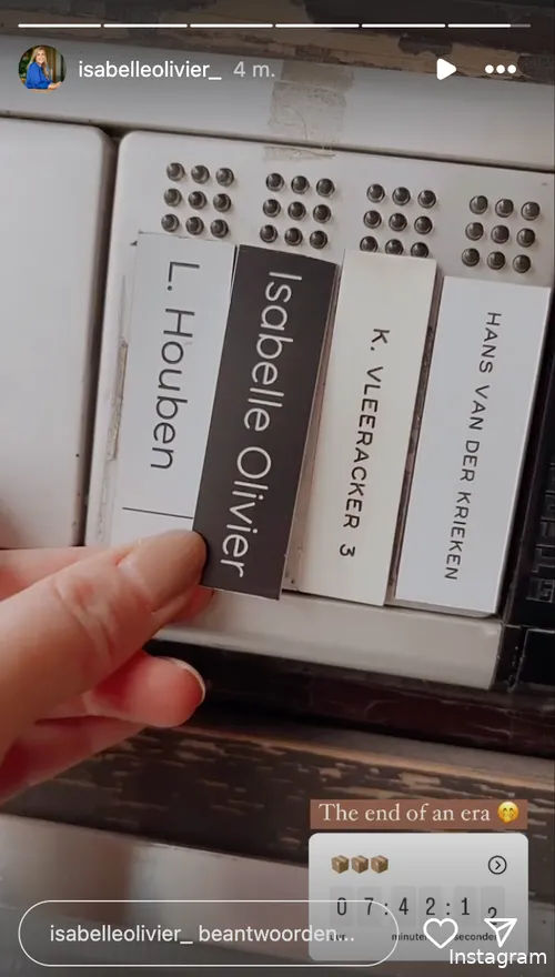 Instagram Stories (@isabelleolivier_)