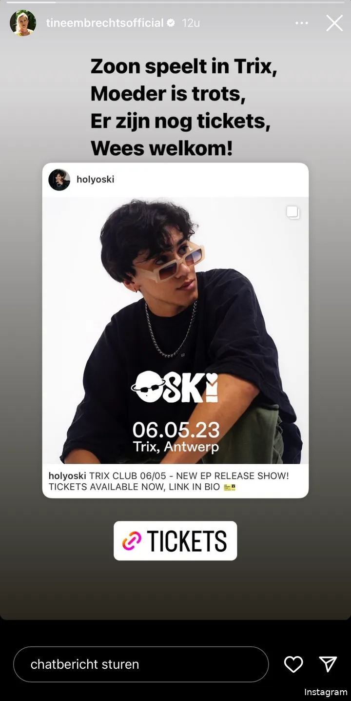 Bron: Instagramverhaal