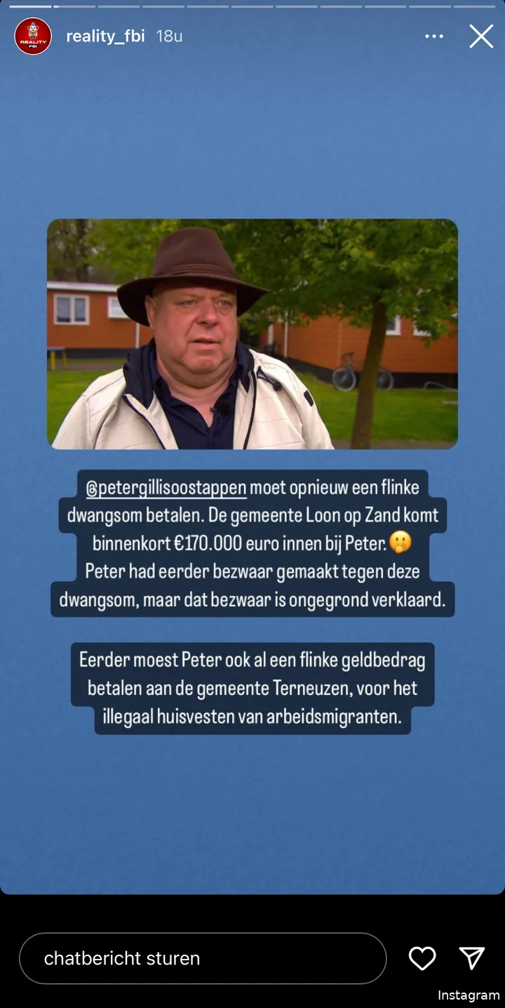 Bron: Instagramverhaal
