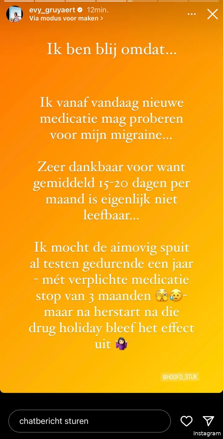 Bron: Instagramverhaal