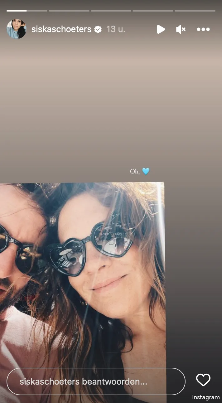 Bron: Instagram Stories (@siskaschoeters)