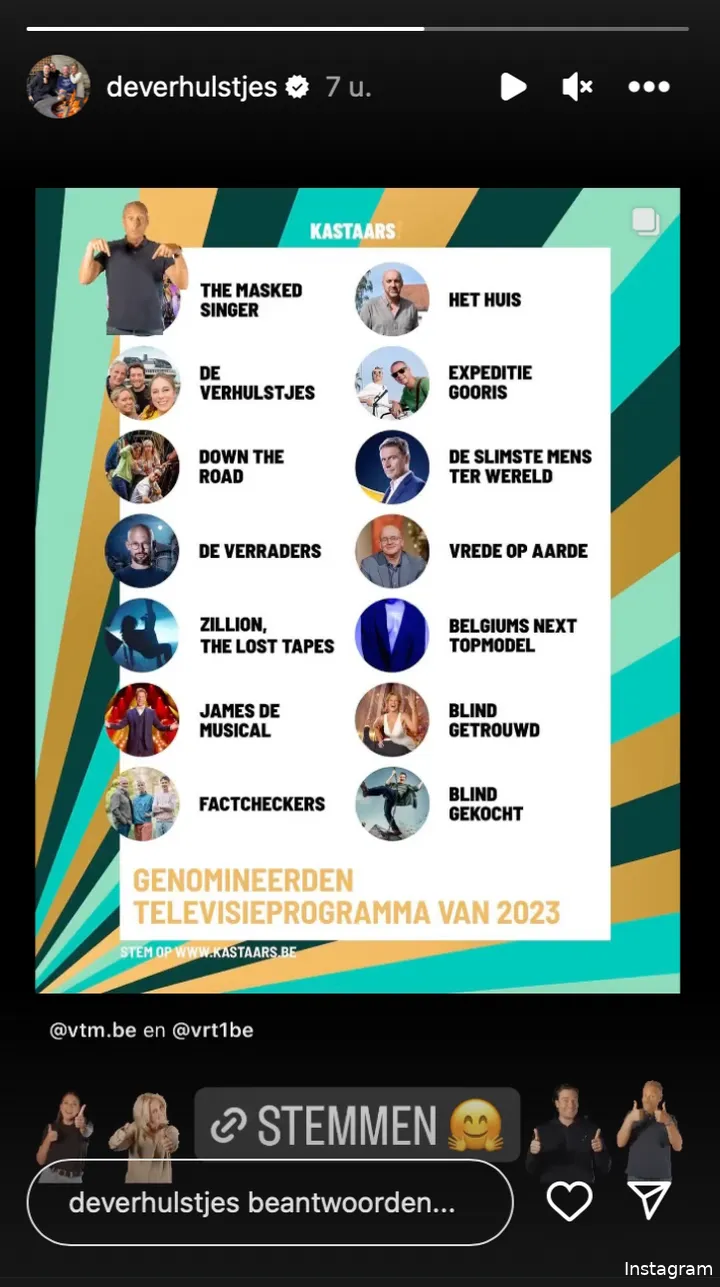 Instagram Stories (@deverhulstjes)