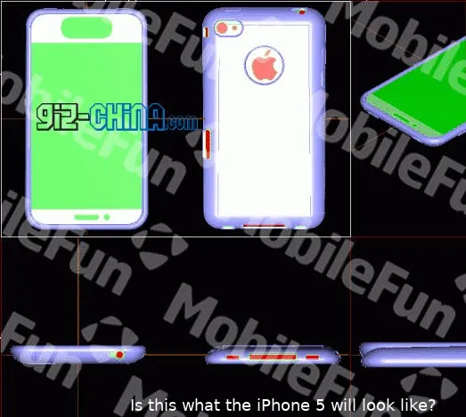 iphone 5 design leaked