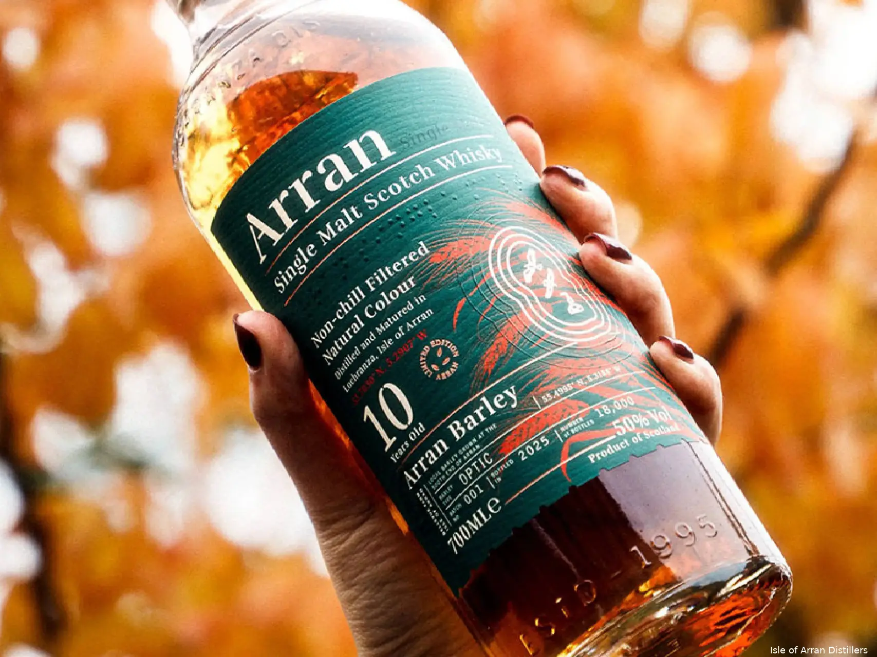 Isle of Arran Distillers Arran 10 Year Barley Single Malt whisky