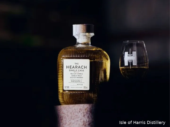 Isle of Harris Hearach x Sunspel single cask whisky