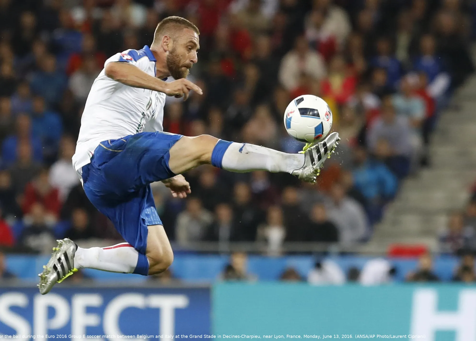 de rossi stop belgio italia