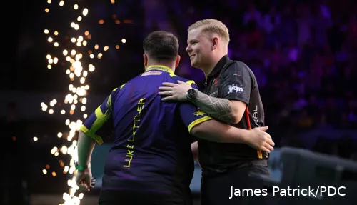 De Decker moest Down Under tweemaal zijn meerdere erkennen in Littler.