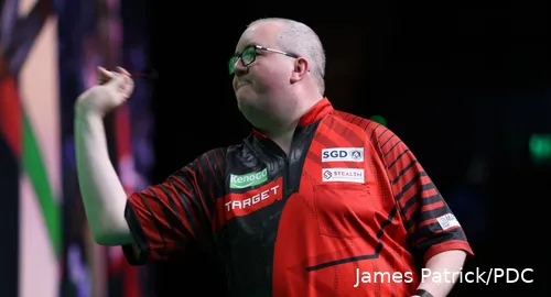 Stephen Bunting in actie