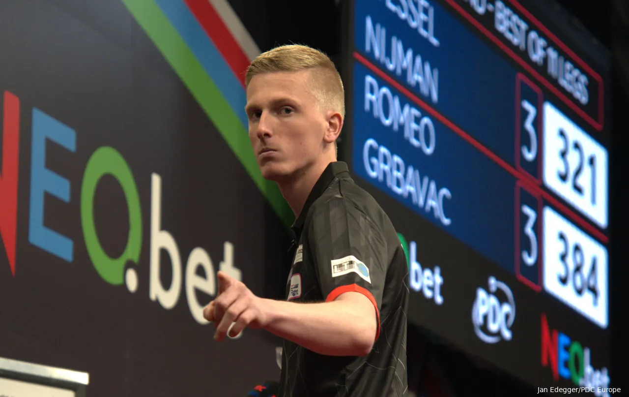 Wessel Nijman eerder dit jaar in actie op de European Tour
