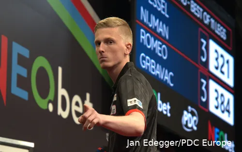 Wessel Nijman in action on the European Tour earlier this year