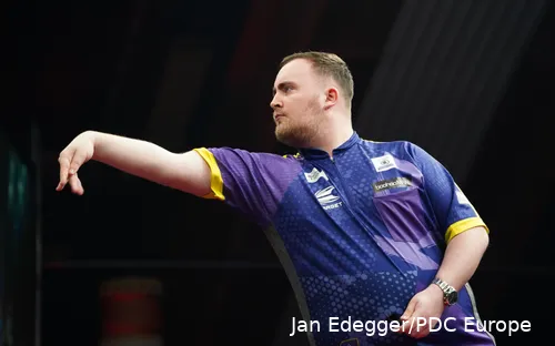 The 180 ranking is currently led by teenage sensation Luke Littler