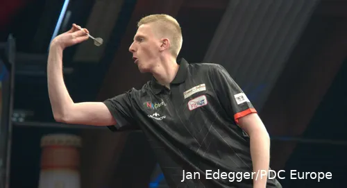 Wessel Nijman, like Dirk van Duijvenbode, managed to qualify for Euro Tour 11 and 12