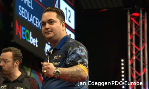 Jeffrey de Zwaan threw third highest average during Players Championship 20