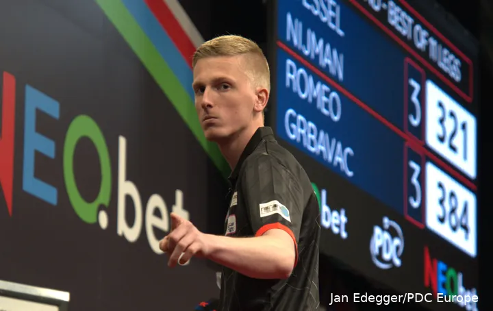Wessel Nijman in action on the European Tour earlier this year
