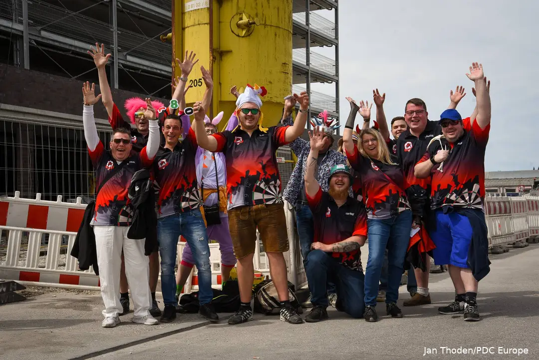 German darts fans have long since arrived at the top of the world rankings