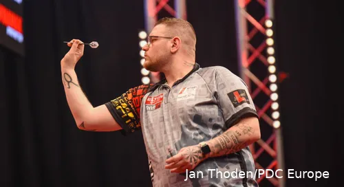 Auch in diesem Jahr konnte sich René Eidams bereits für ein European-Tour-Event qualifizieren: Im April nahm er am German Darts Grand Prix in München teil