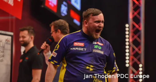 Luke Littler wurde Anfang des Jahres im Alter von 17 Jahren der jüngste Darts-Weltmeister aller Zeiten