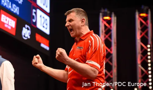 Krzysztof Ratajski is al jarenlang een vaste waarde voor Polen op de World Cup of Darts