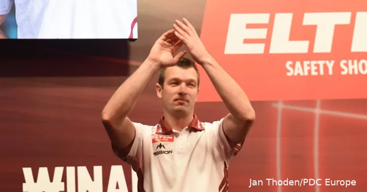 Razma was hoping to have been on the Austrian Darts Open stage instead