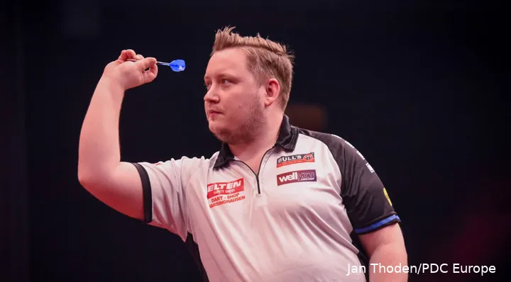 Kann Martin Schindler gegen Luke Humphries sein Viertelfinal-Ticket buchen?