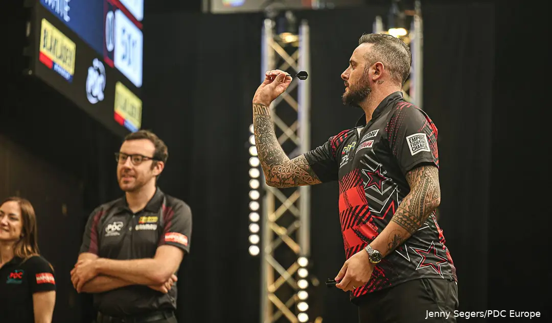 Joe Cullen in action