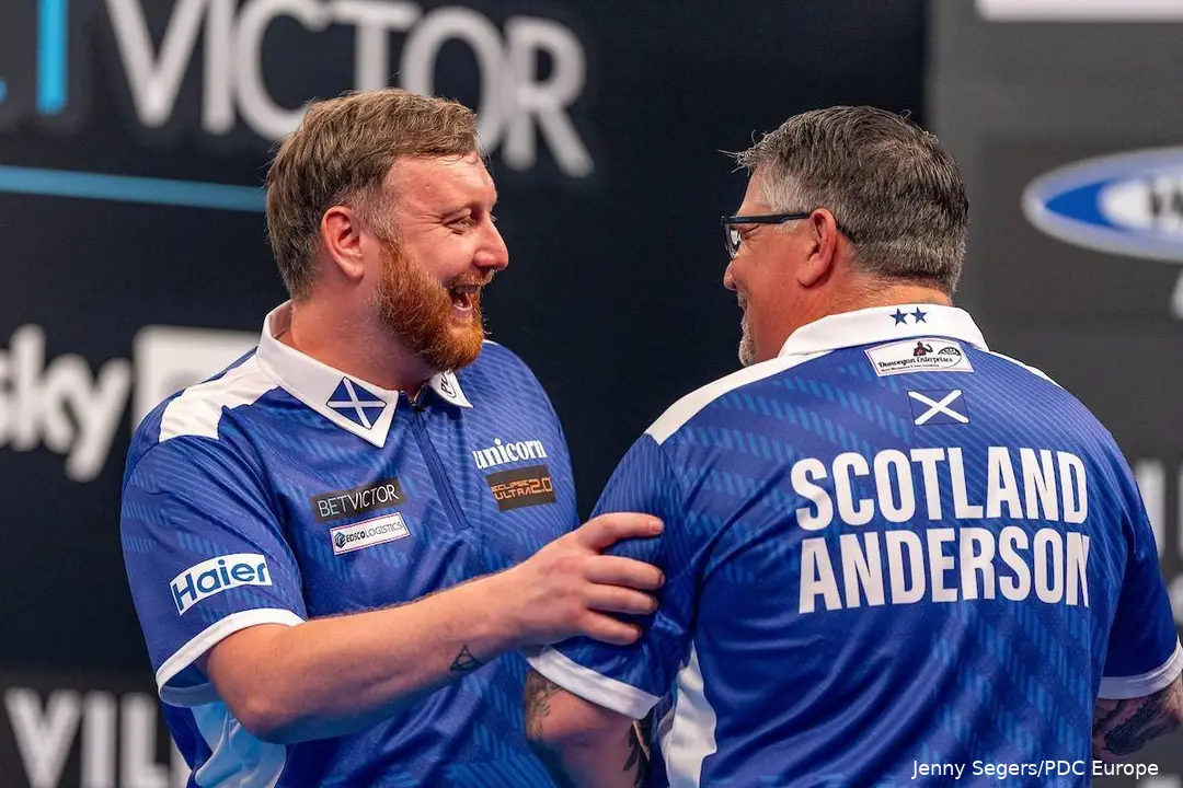 World Cup of Darts 2026 Scotland Menzies and Anderson