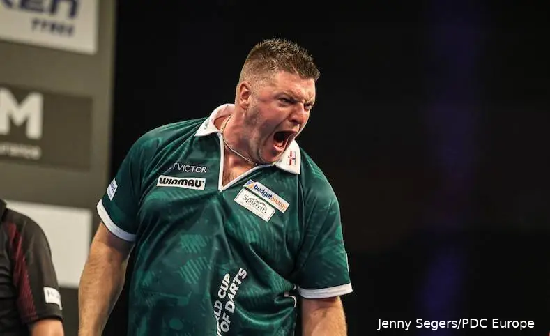 Auch in Sachen Emotionalität erinnerte Daryl Gurney am Wochenende an seine besten Zeiten