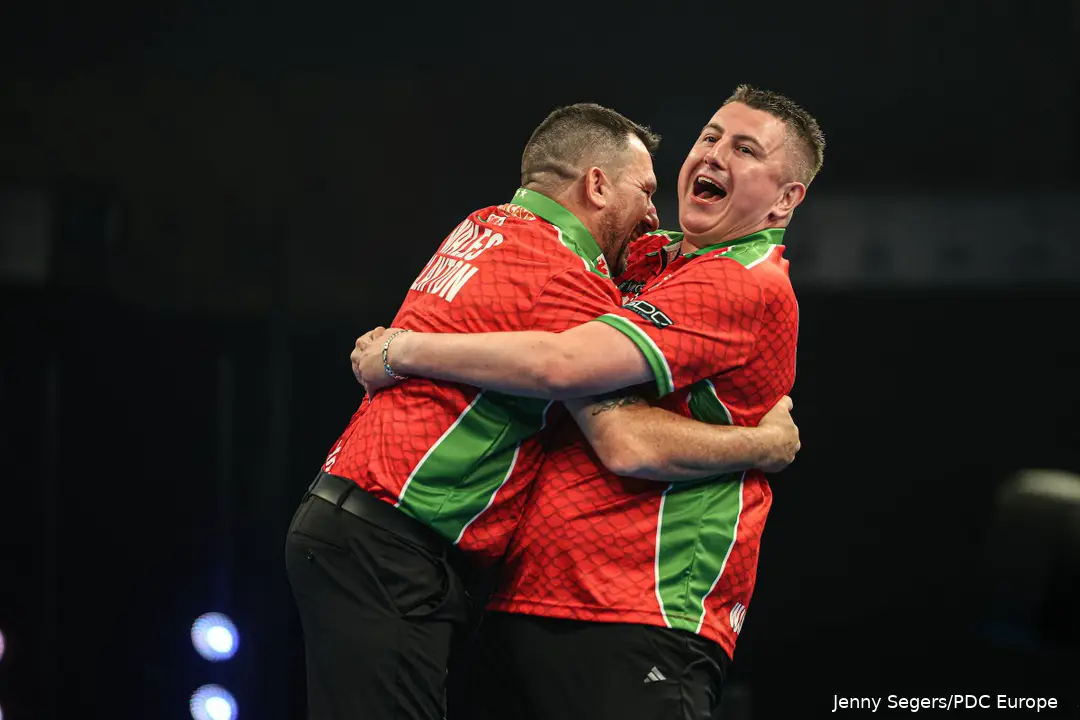 Jonny Clayton und Nick Kenny vertreten Wales beim World Cup of Darts 2026