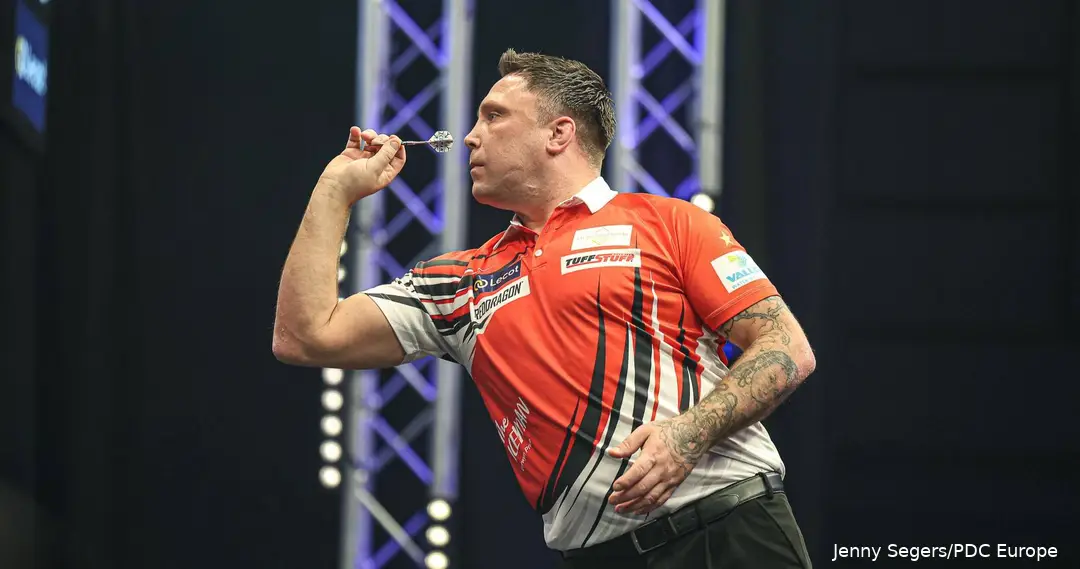 Gerwyn Price in actie