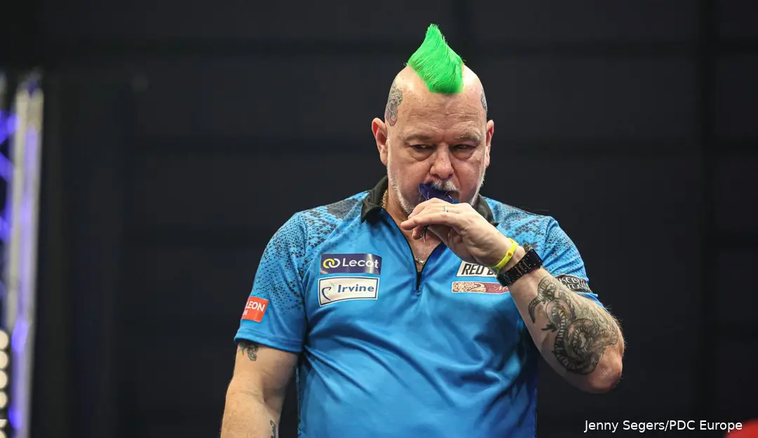 Peter Wright heeft de afgelopen week zijn goede vorm laten zien op het Players Championship